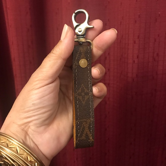 Upcycled Authentic Louis Vuitton Keychain